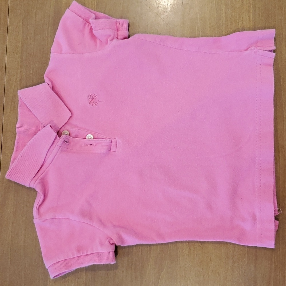 Lilly Pulitzer Pink Polo Shirt